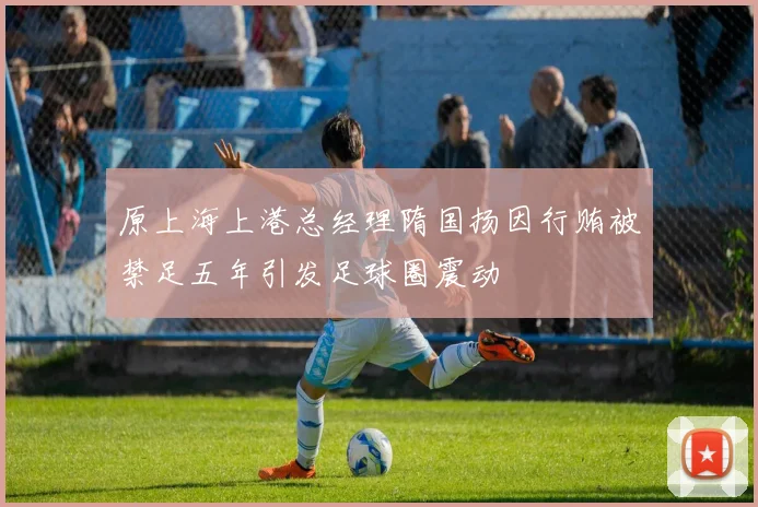 原上海上港总经理隋国扬因行贿被禁足五年引发足球圈震动