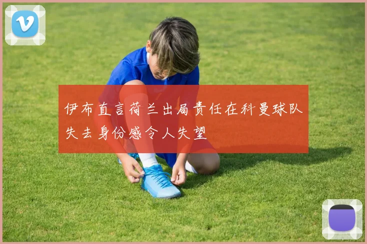 伊布直言荷兰出局责任在科曼球队失去身份感令人失望